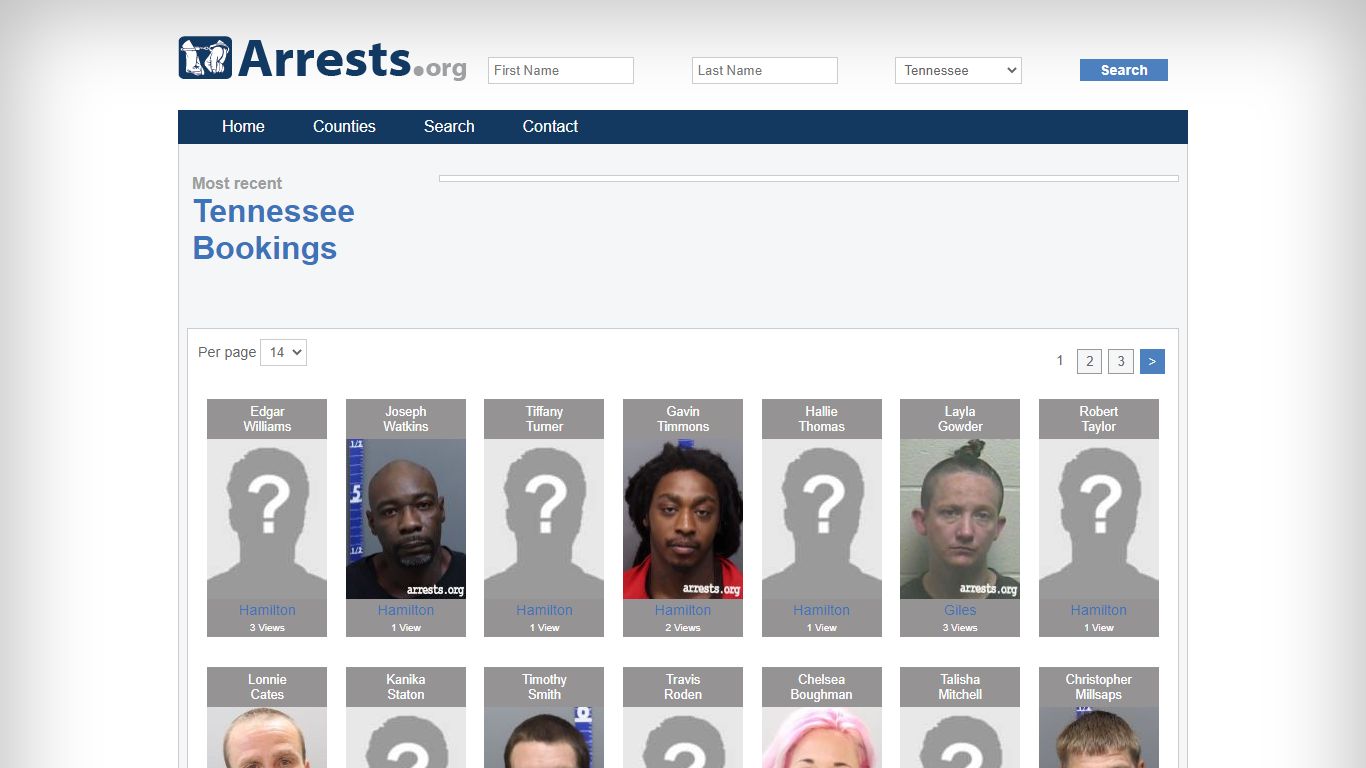 Robertson County Arrests and Inmate Search